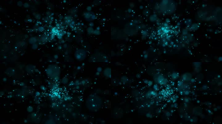 唯美粒子上升led视频（循环）