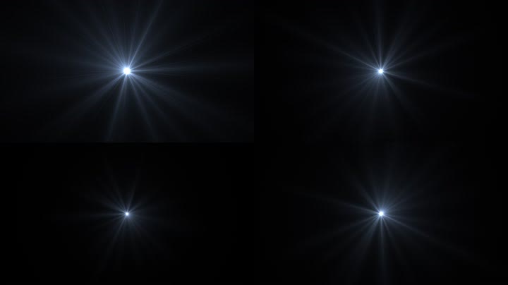 光点射光旋转（循环通道）