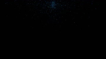 唯美粒子下落舞台背景（循环通道）