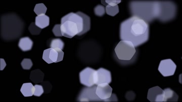 六边形粒子光斑特效素材（通道循环）