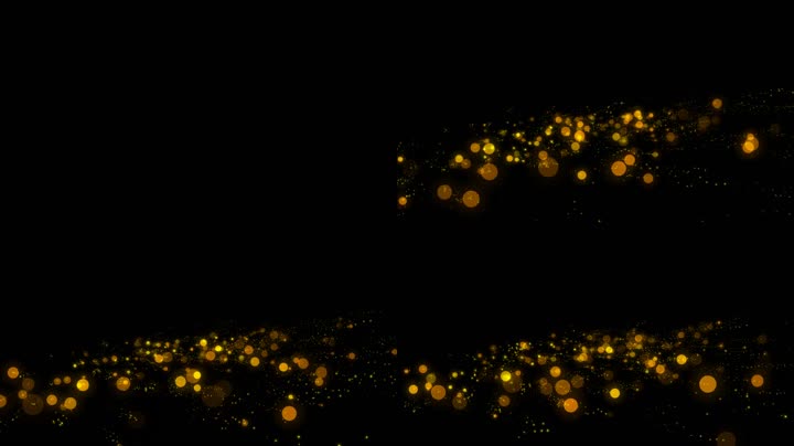 唯美金色粒子光斑舞台背景
