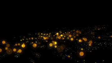 唯美金色粒子光斑舞台背景