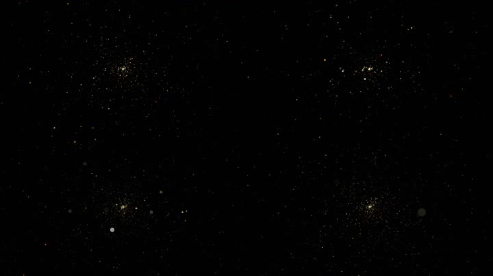 粒子星空舞台背景（循环）