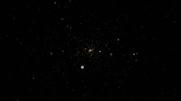 粒子星空舞台背景（循环）