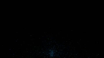 唯美粒子升起舞台背景（循环通道）