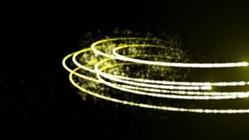 金色粒子光线特效素材 金色粒子光线特效素材