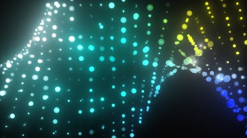 时尚粒子灯光扭曲空间旋转led视频 