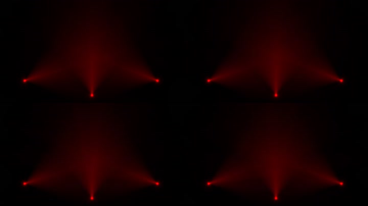 红色灯光秀激光秀（循环通道）