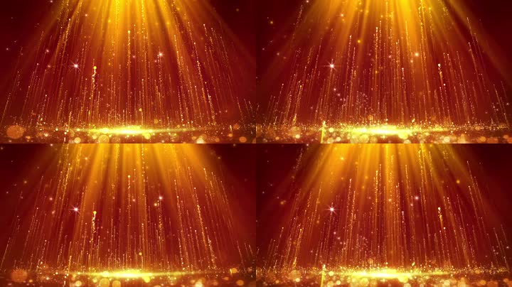 颁奖粒子舞台背景循环