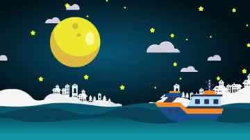 卡通背景歌曲杨贻媛星星的海洋