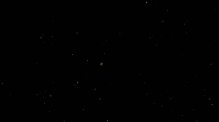 星空粒子星光闪烁（循环）