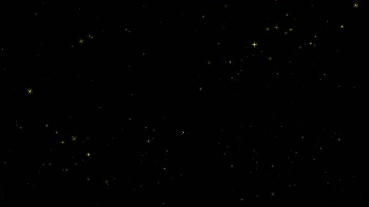 星空粒子星光闪烁（循环）