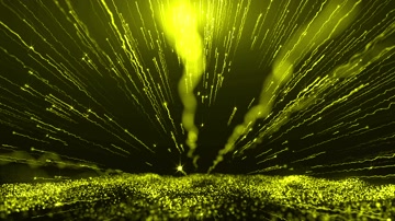 金色粒子射线复古背景