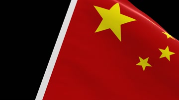 国旗_单旗挥动_转场