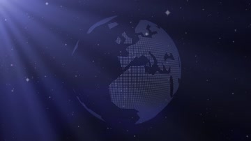  互联网科技地球背景视频（循环）