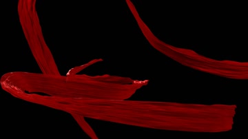 大气红绸飞舞舞台表演背景通道