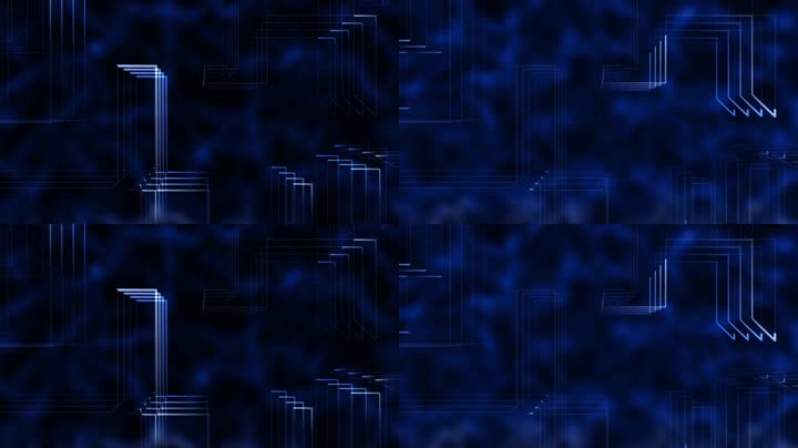 科技线条空间大数据（循环）