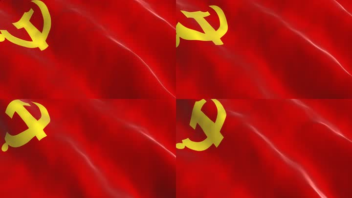党旗2K特写_[无限循环]