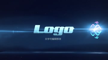 扫光光效光线LOGO片头 