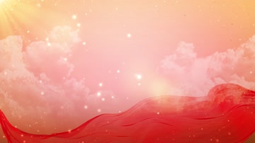 金色梦幻粒子红绸晚会背景 金色梦幻粒子红绸晚会背景