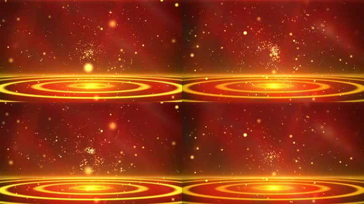 金色粒子光线颁奖年会背景