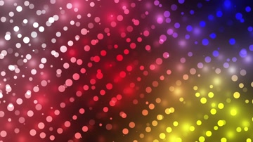 彩色霓虹光斑节奏灯光