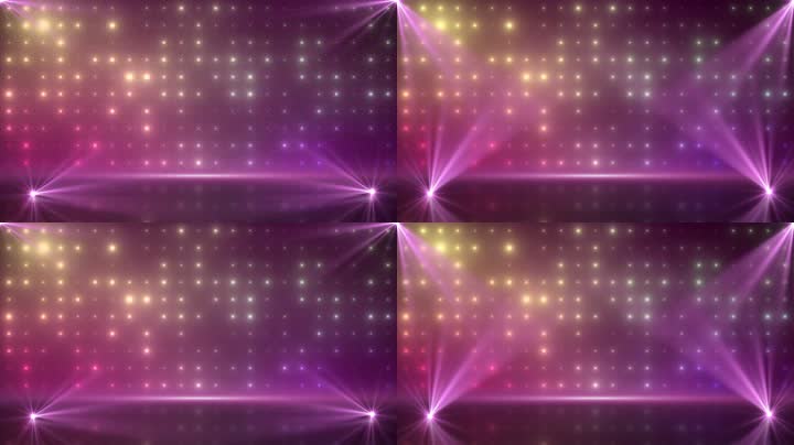 绚丽灯光舞台背景循环
