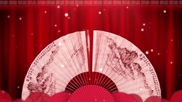 中国风戏曲舞台背景