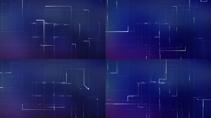 科技线条空间背景视频