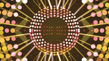 动感节奏万花筒光线