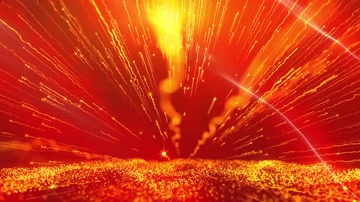 金色光线飞舞红色党政背景