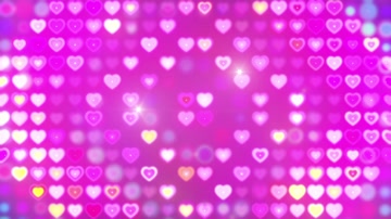 动感心形灯泡节奏灯光