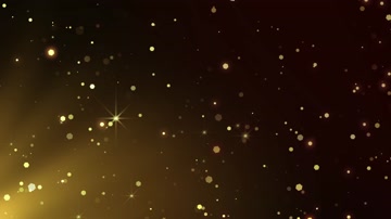 抒情金色粒子光斑星光闪烁