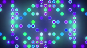 动感节奏圆点灯光