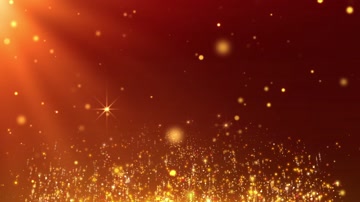 金色粒子舞美歌舞晚会背景