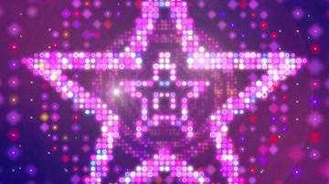 动感灯光五角星冲屏
