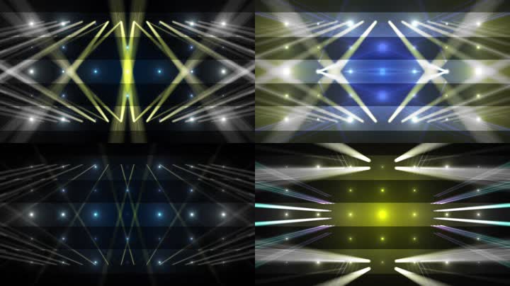 动感光线闪烁舞台背景循环