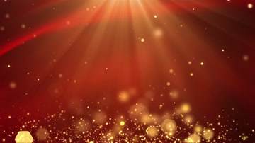 金色光线红绸党政晚会背景