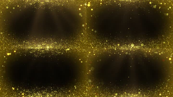 金色粒子边框循环带通道