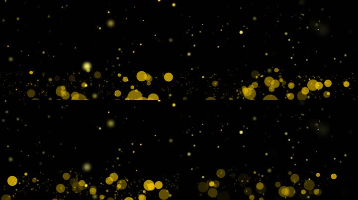 梦幻金色粒子光斑合成通道