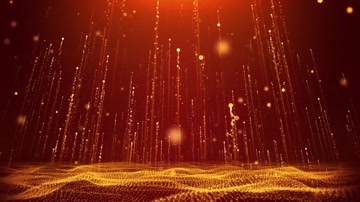 大气企业年会舞台开场背景循环