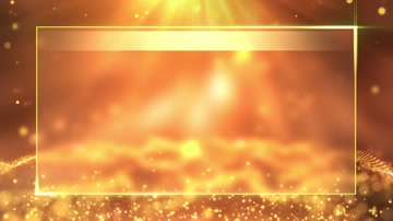 金色粒子文字框背景