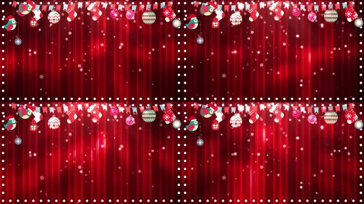 圣诞背景循环