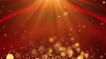 金色光线红绸党政背景