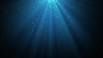 蓝色梦幻粒子光线带通道