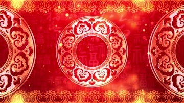 喜庆红色春节晚会背景 喜庆红色春节晚会背景