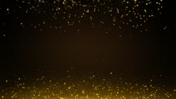 金色粒子合成叠加
