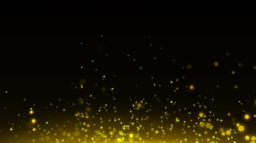 金色粒子底边合成叠加