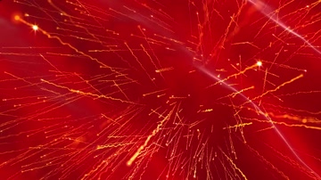 金色光线红绸舞动背景