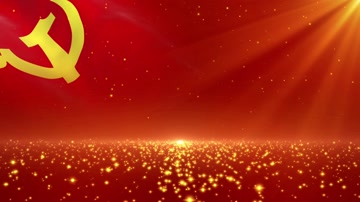 大气党政党旗背景循环